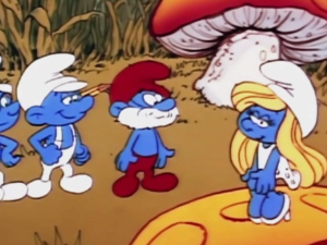 Штрумпфови:	Сабласни гајдаш