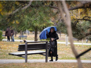 Облачно са кишом и снегом, после подне разведравање – температура до 13 степени