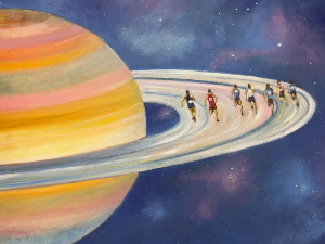 Изложба „Између неба и земље" Милорада Јованчевића отворена у Атлетској дворани