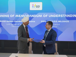 Експо 2027 и Британско-српска привредна комора потписали Меморандум о разумевању