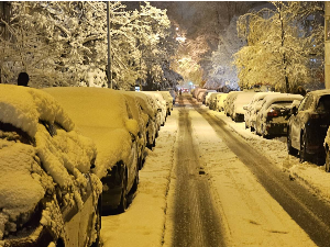 Прве веће снежне падавине