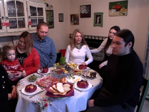 Божић у породици у Новом селу
