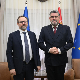 Старовић са Жиофреом: Србија се припрема да буде кредибилна и успешна чланица ЕУ