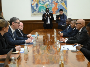 Вучић са председником Парламента Танзаније о унапређењу политичког дијалога