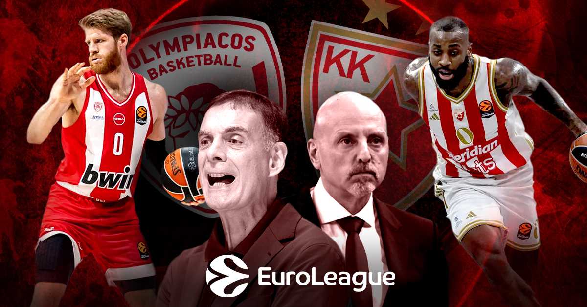 Игра у серијама у Пиреју, Олимпијакос води против Звезде