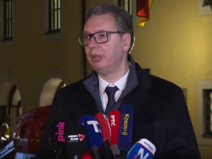 Други дан Минхенске конференције - Вучић са Мартом Кос, Вадефулом и америчким сенаторима