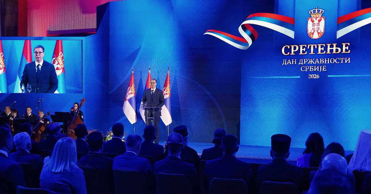 Уручена одликовања поводом Дана државности; Вучић: Сретење спаја три традиције српског народа - веру, витештво и уставотворност