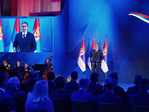 Уручена одликовања поводом Дана државности; Вучић: Сретење спаја три традиције српског народа - веру, витештво и уставотворност