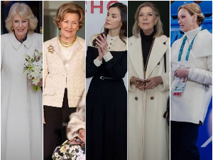 Црно и бело, вечита комбинација краљевске моде