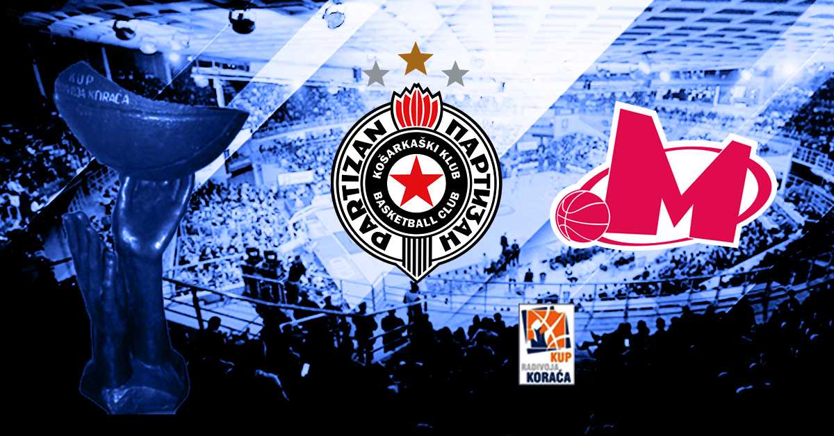 Борба за финале Купа Кораћа: Мега за пето, Партизан за треће узастопно