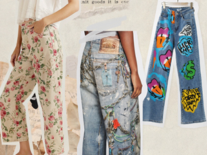 Џинс трендови за 2026. од цветића, туфница, вêза до цигарет-модела