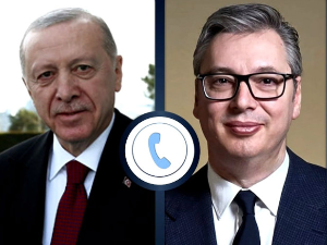 Вучић честитао рођендан Ердогану