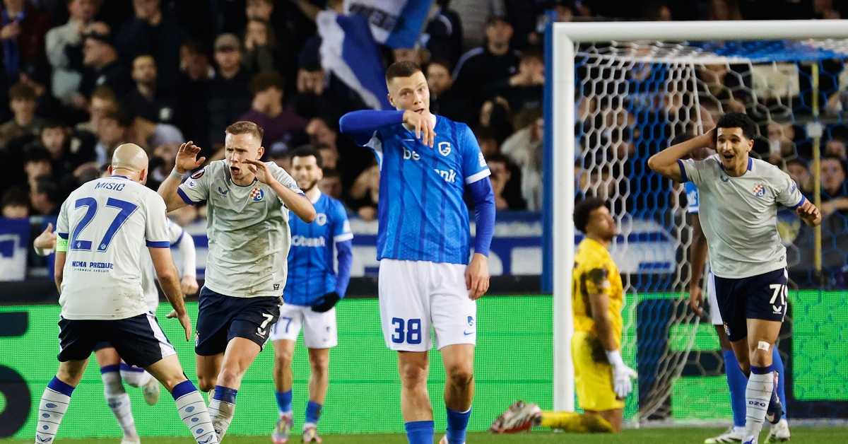 Динамо надомак подвига против Генка после драме, али Белгијанци иду у осмину финала Лиге Европе