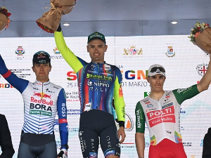 Српски бициклиста Душан Рајовић победник етапне трке на Трци око Сардиније