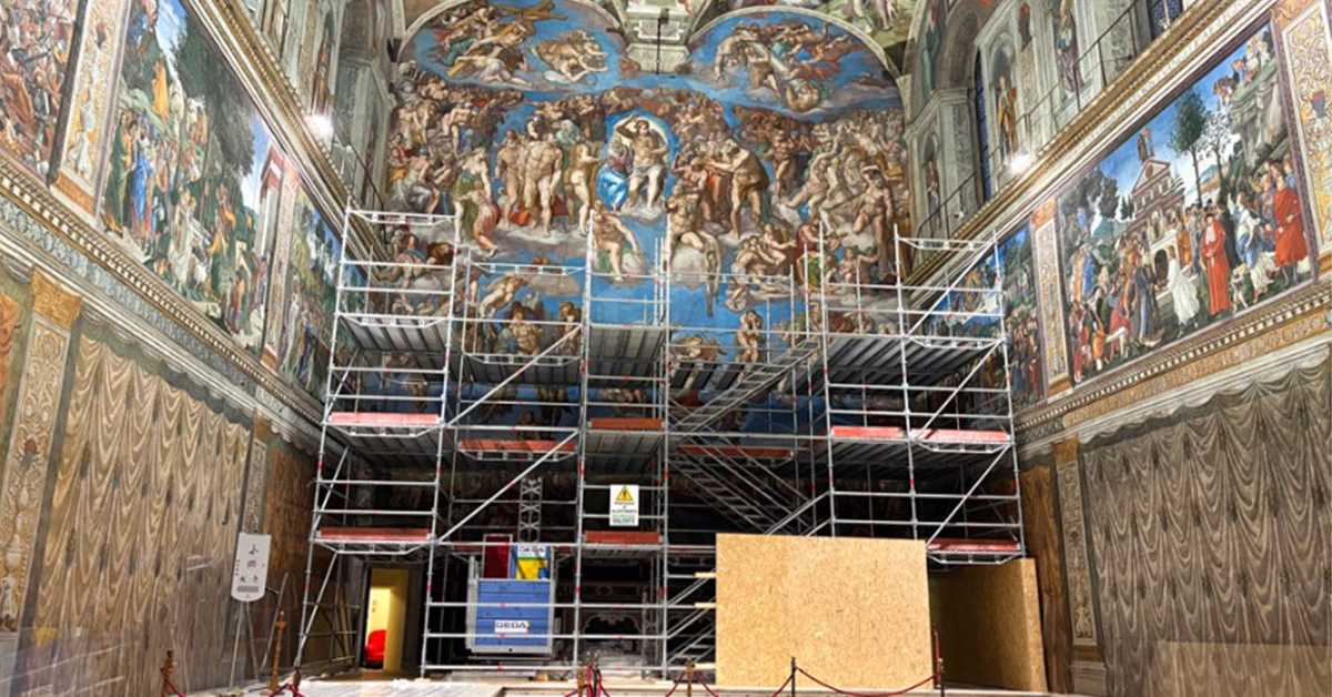 Почела рестаурација Микеланђеловог „Страшног суда“ у Сикстинској капели
