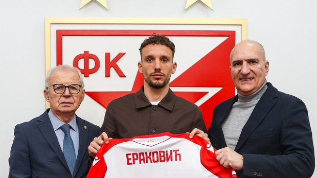 Звезда вратила дете клуба - Ераковић поново у црвеном-белом дресу