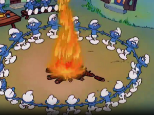 Штрумпфови:	Велики штрумпф је изгубио стрпљење; Штрумпфаста екипа