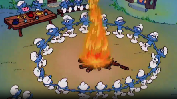 Штрумпфови:	Велики штрумпф је изгубио стрпљење; Штрумпфаста екипа