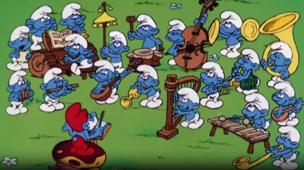 Штрумпфови:	Мазалова неверо-јаја-тна пустоловина