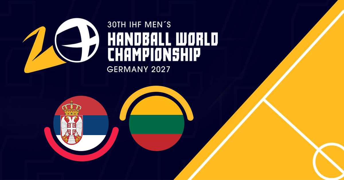 Рукометаши Србије против Литваније на путу за Светско првенство (РТС 2, 18.00)