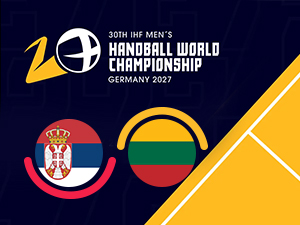 Рукометаши Србије против Литваније на путу за Светско првенство (РТС 2, 18.00)