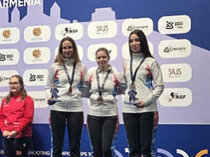 Српкиње освојиле бронзу у дисциплини "трио" на ЕП у стрељаштву