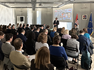 Петковић на брифингу у Бриселу предочио последице нових закона Приштине