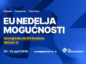 ЕУ недеља могућности 2026: Све о ЕУ подршци у Београду, Крагујевцу и Новом Пазару