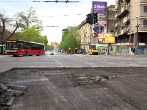 Настављају се радови у Таковској, измене у саобраћају до 24. априла