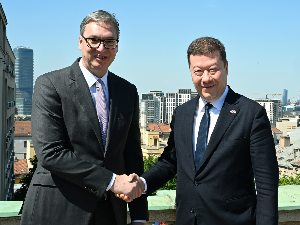 Окамура у посети Србији – председник Представничког дома Чешке састао се са Вучићем и Брнабићевом