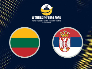 Рукометашице Србије настављају поход ка Европском првенству, противник је Литванија (РТС 2, 18.40)