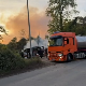 Пожар на Чукарици - горе бараке, на терену 18 ватрогасаца