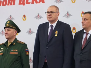 ЈСД Партизан добио орден од Министарства одбране Русије