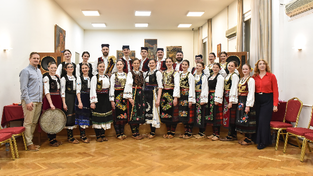 Концерт aнсамбла „Традиција вива” ‒ у част 40 година емисије „Од злата јабука” Радио Београда 2, Етнографски музеј, 7. мај 