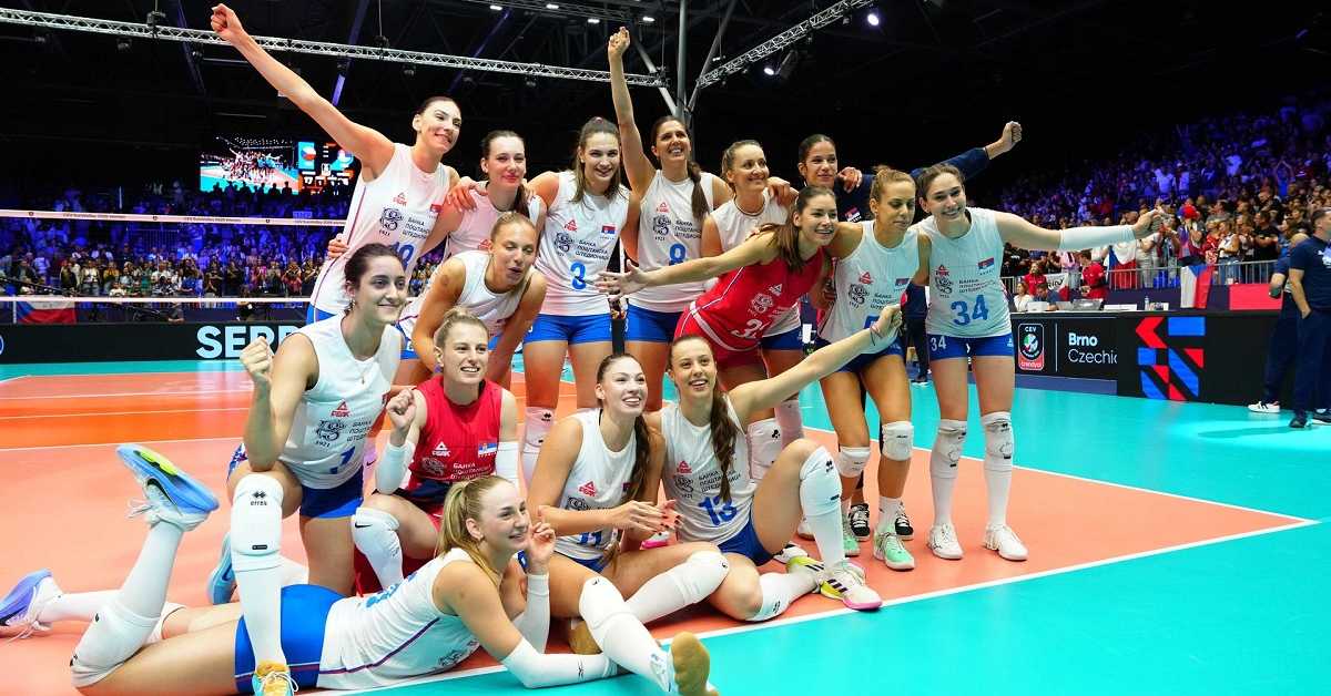 Одбојкашице Србије преко Бугарске до треће победе на Европском првенству у Брну