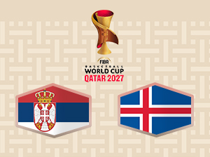 Кошарка - Кв. за СП 2027: Србија - Исланд