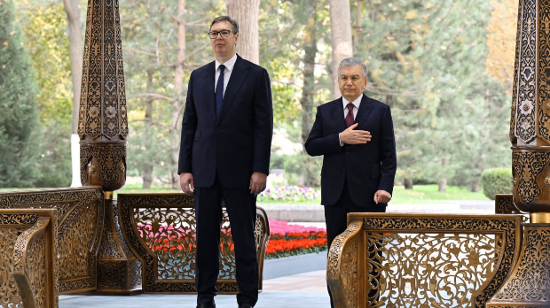 Председник Узбекистана у дводневној посети Србији