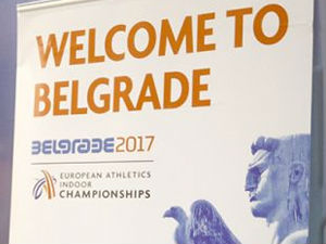 Представљање Београда као домаћина ЕП у дворани