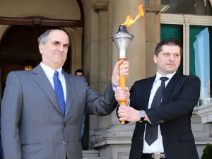 Маратонски пламен стигао у Београд