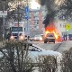 Запалио се џип на Звездари