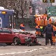 Саобраћајни карамбол на Ауто-команди, једно возило срушило заштитну ограду