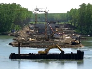 Мачва и Срем све ближи – ниче нови мост код Шапца, у току су најзахтевнији радови