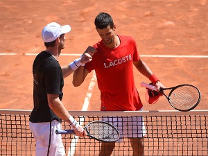 Сусрет шампиона, Ђоковић и Мари тренирали заједно у Риму