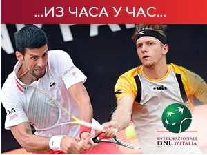 Ђоковић брзо и лако до четвртфинала у Риму