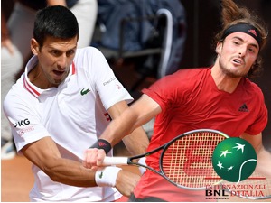 Новак против Циципаса у борби за полуфинале Рима