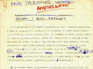 Необјављена исповест Мирослава Радојчића из 1985: Објави и буди проклет (1)
