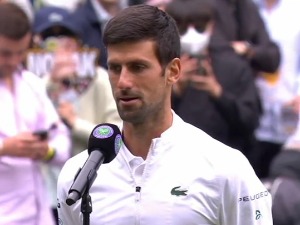 Ђоковић: Савршен меч, лепо сам се повезао и са травом и са публиком