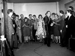  Фестивалска разгледница - Београдско пролеће 1961. 