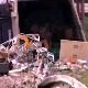 Преврнуо се камион на Мостарској петљи, повређен возач