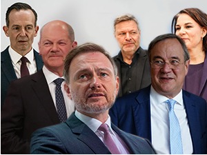 Зелени и Либерали почели преговоре о новој влади - Шолц чека, Лашет стрепи